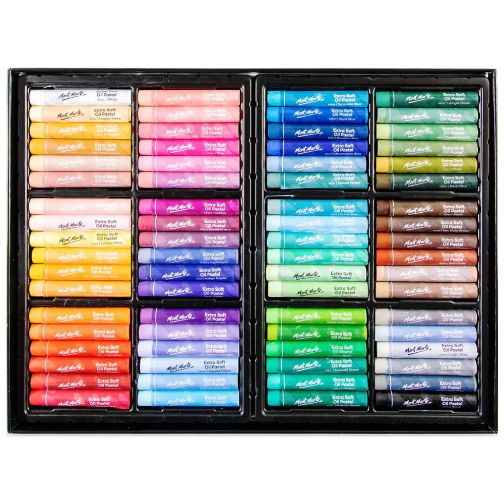 MM Extra Soft Yağlı Pastel Vibrant Hue (Canlı Tonlar) Premium 72 li - Görsel 1