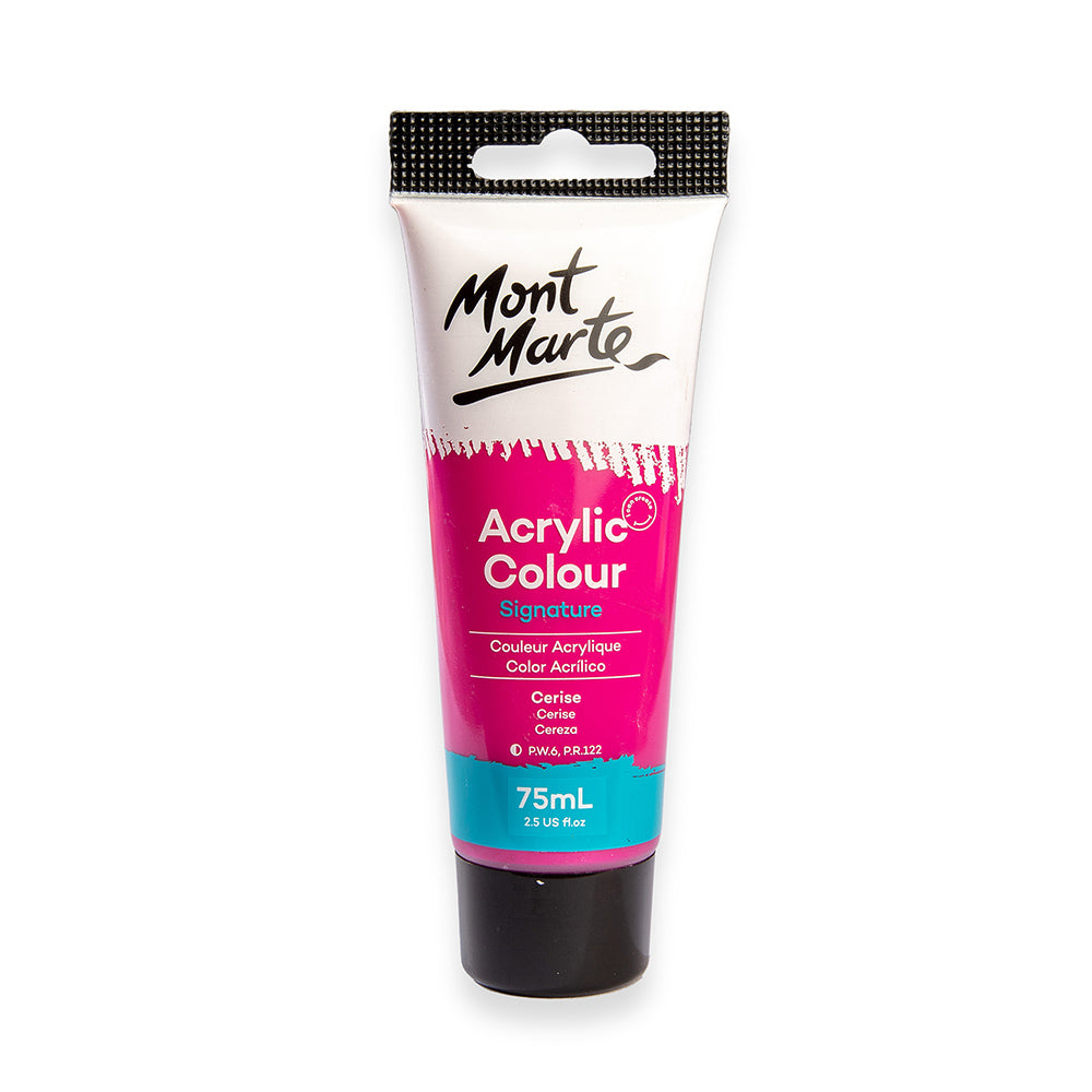 MSCH7536 MM Akrilik Boya Signature 75ml - Cerise - Görsel 1